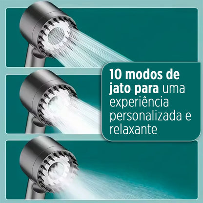 HidraSpa Max – Transforma o teu duche num SPA de luxo