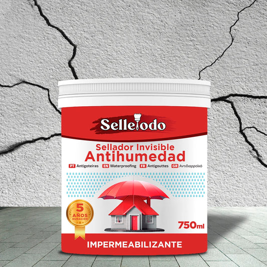 Selle Todo 750g - Impermeabilizante transparente contra infiltrações