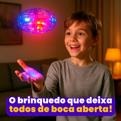 SpinNova – O Brinquedo que Voa, Gira e Brilha