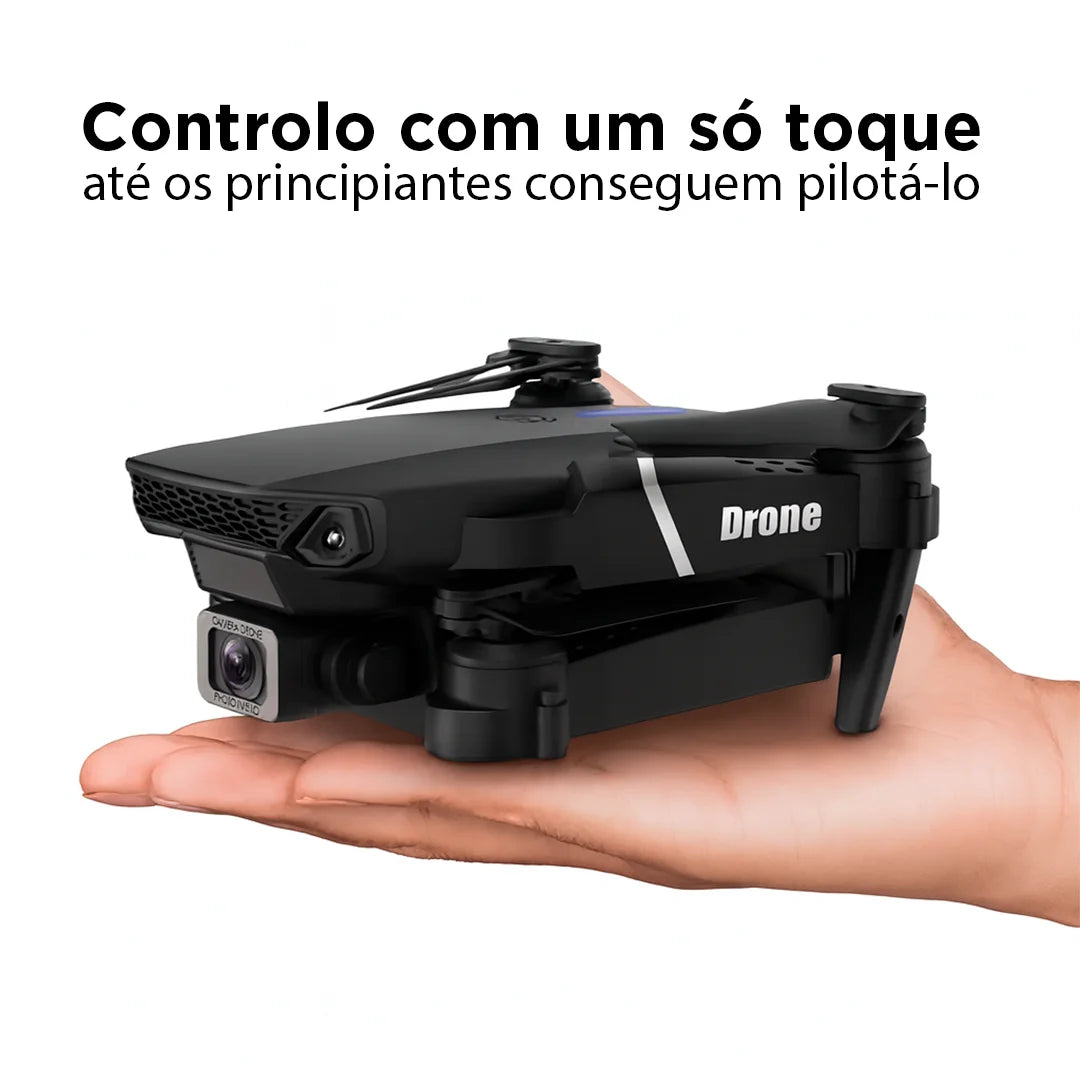 VisionFly 4K: Drone com Estabilidade GPS e Imagens Cinematográficas + Ofertas Exclusivas: Auscultadores Cinzentos + Presente Mistério